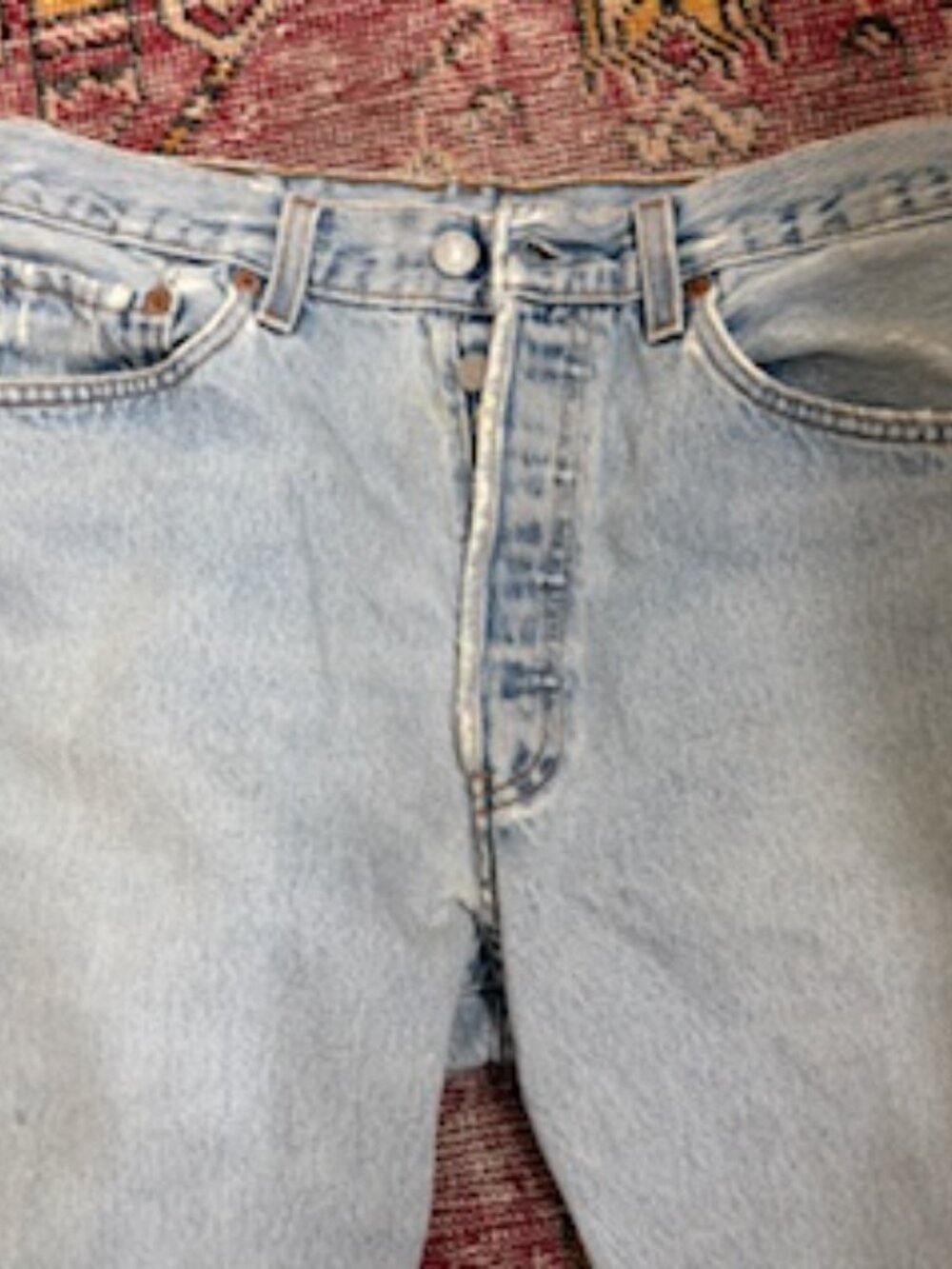 Levi's Vintage Jeans 32x34 For Women Jan 1993 SF factory - Picture 2 of 8